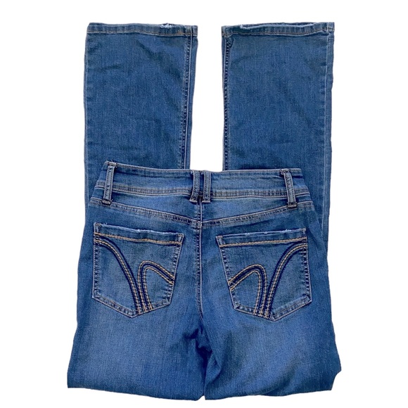 True Craft Women’s Mid Rise Slim Boot Blue Medium Wash Size 6 - Picture 3 of 14